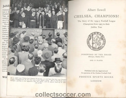 1955 Chelsea Champions by Albert Sewell