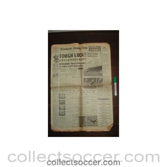 1955 - Manchester Evening News of 07/05/1955 covering the 1955 FA Cup Final