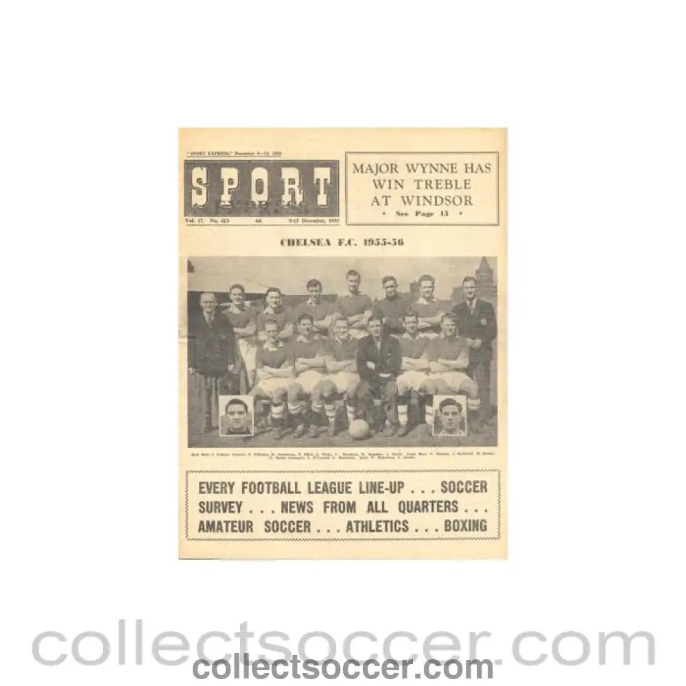 1955 - Sport magazine of 09 - 15/12/1955 - Collect Soccer