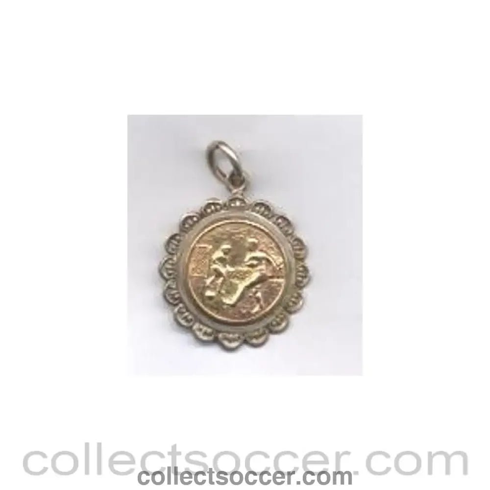 1957 - Cronicle Cup 1957-1958 P. Barratt Final Referee medal - Collect Soccer