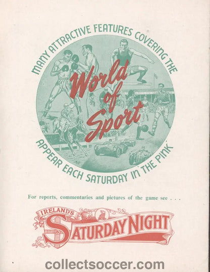 1957 Northern Ireland v Scotland official programme 05/10/1957 - Collect Soccer