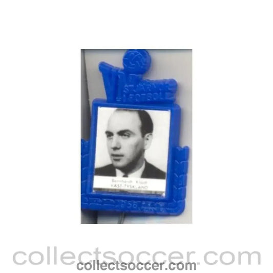 1958 - Bernhardt Klodt W. Germany World Cup 1958 Badge Blue - Collect Soccer
