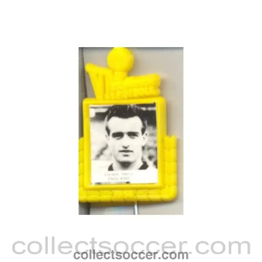 1958 - Gerald Harris England World Cup 1958 Badge - Collect Soccer