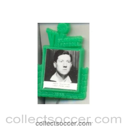 1958 - Horst Szymaniak W. Germany World Cup 1958 Badge - Collect Soccer