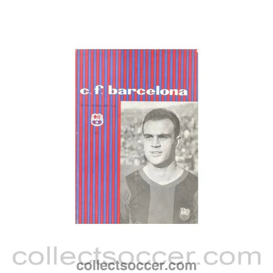 1960 - Barcelona v Wolverhampton Wanderers 10/02/1960 - Collect Soccer