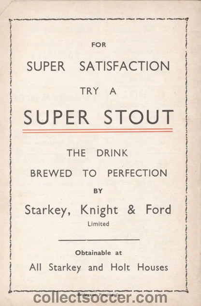 1960 Bridgwater Town v Gloucester City Pro Cup Official Programme