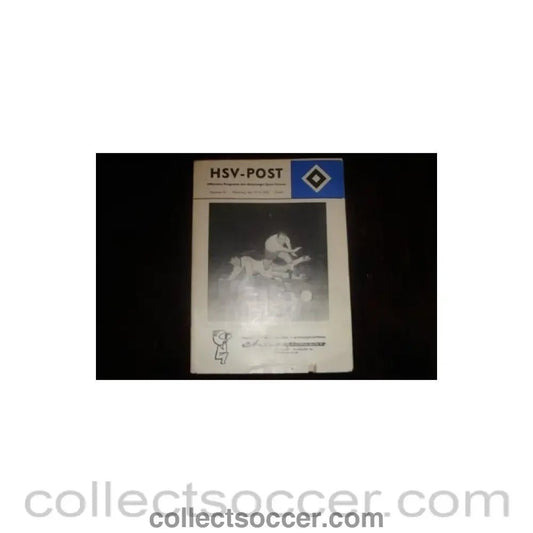 1960 Hamburg v Young Boys official programme 27/11/1960 - Collect Soccer