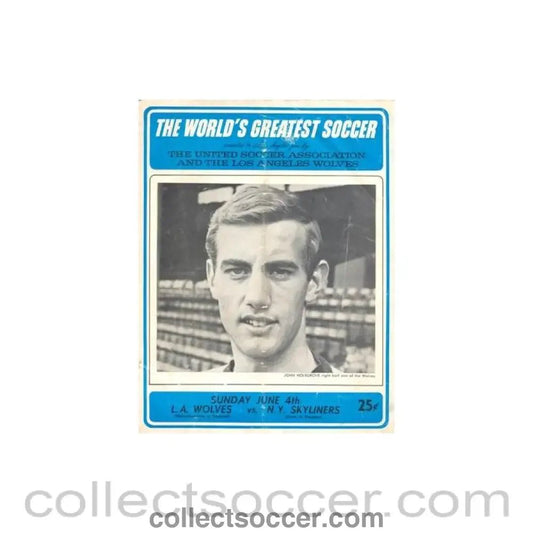 1960 - In the USA - Skyliners v Wolverhampton Wanderers1960's - Collect Soccer