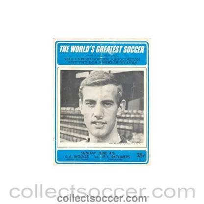 1960 - In the USA - Skyliners v Wolverhampton Wanderers1960's - Collect Soccer