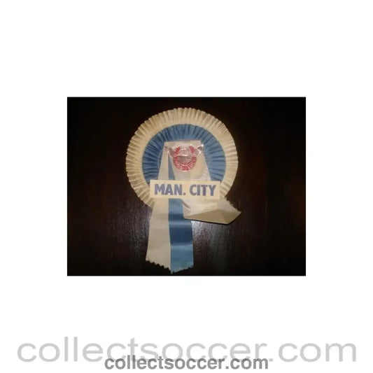 1960 - Manchester City Vintage Rosette of 1960,s