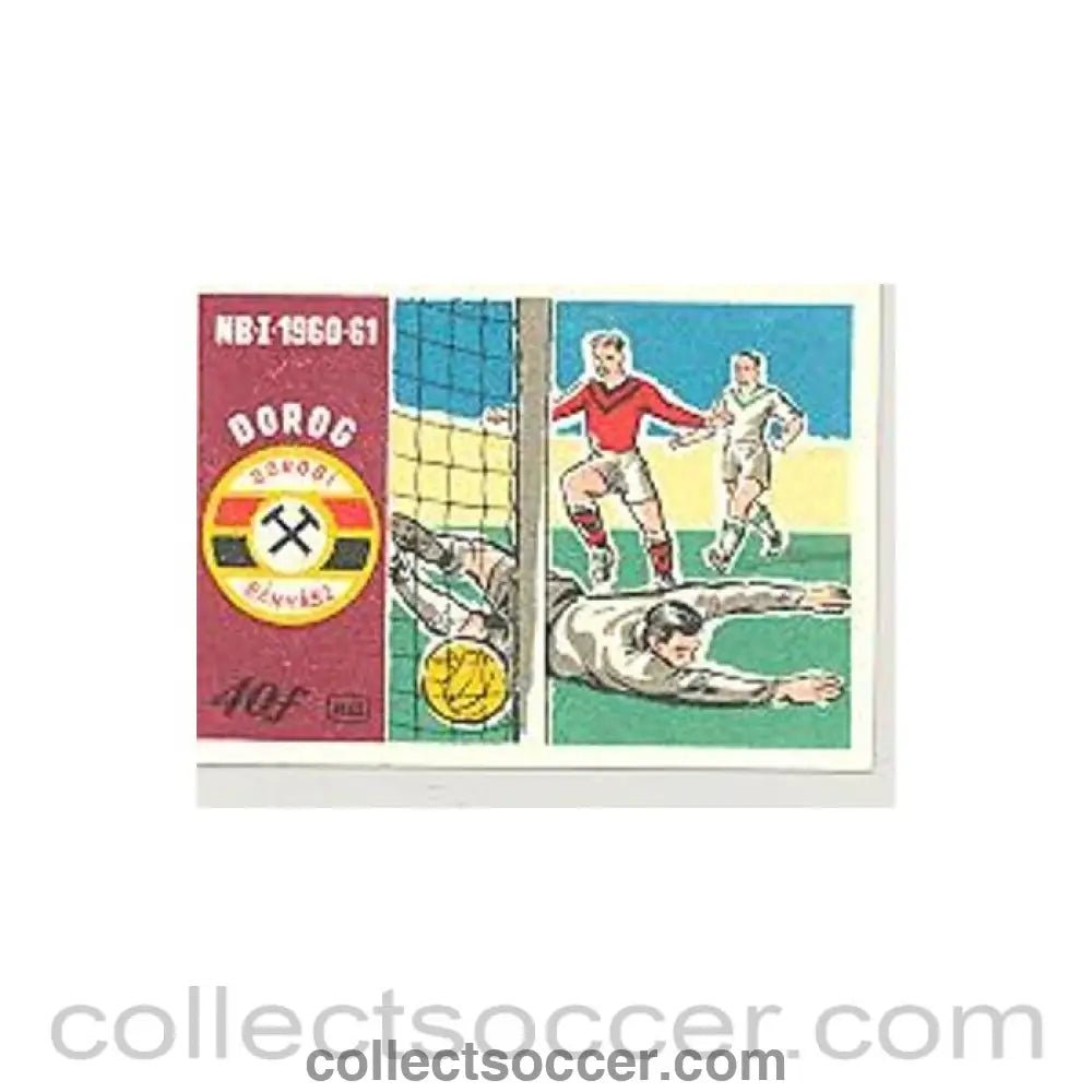 1960 - Stamp Ferencvaros 1960-1961 - Collect Soccer