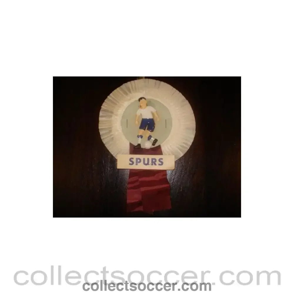 1960 - Tottenham Hotspur Vintage Rosette of 1960's - Collect Soccer