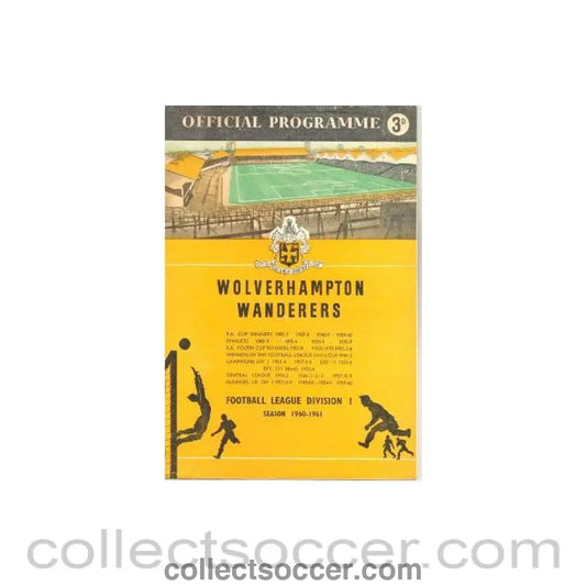 1960 - Wolverhampton Wanderers v Chelsea official programme 31/12/1960