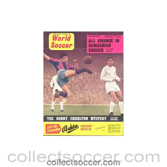 1960 - World Soccer magazine of November 1960