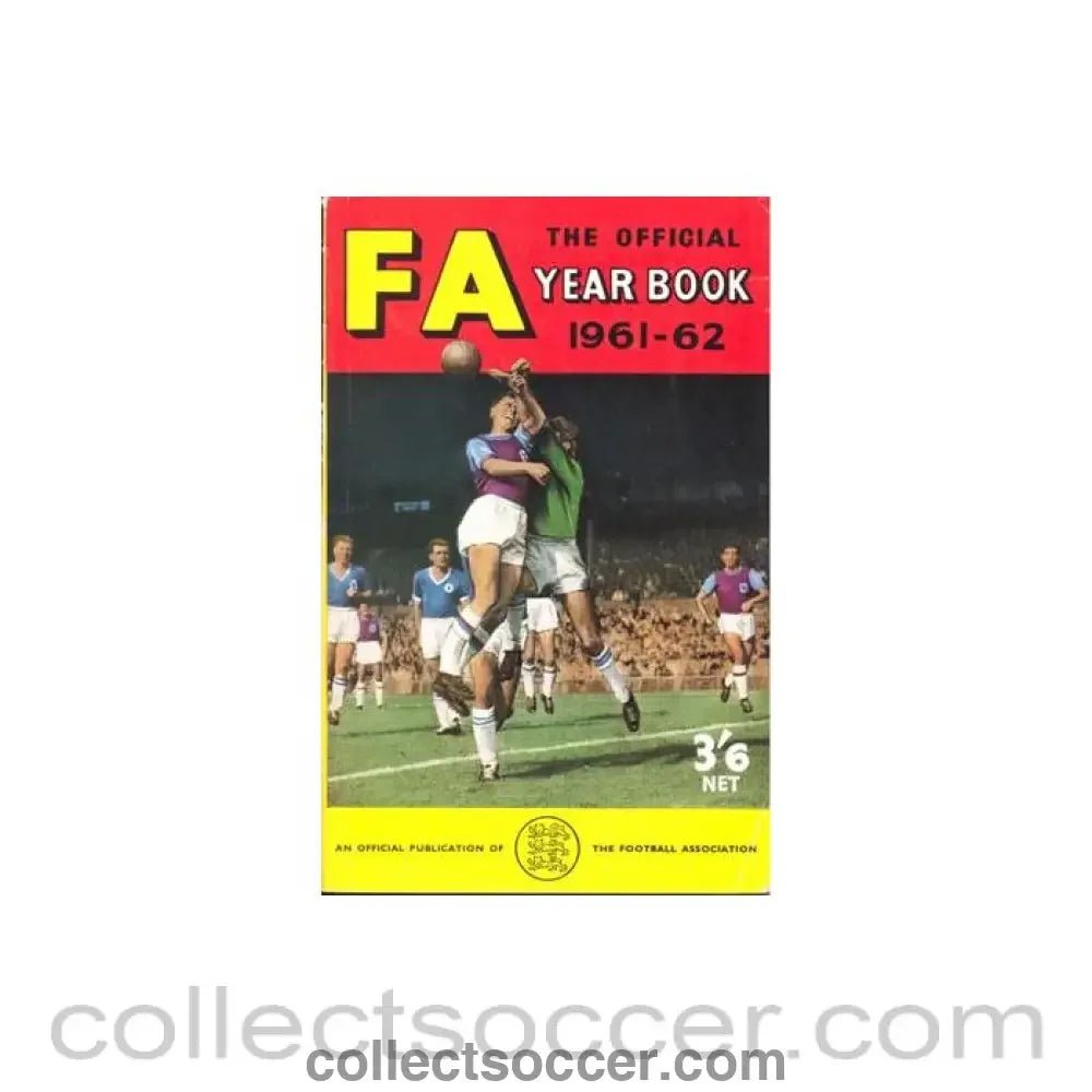 1961-1962 The Official FA Yearbook - Collect Soccer