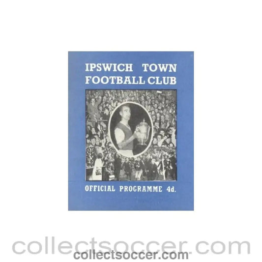 1961 - Ipswich Town v Bolton Wanderers official programmes 16/12/1961 - Collect Soccer
