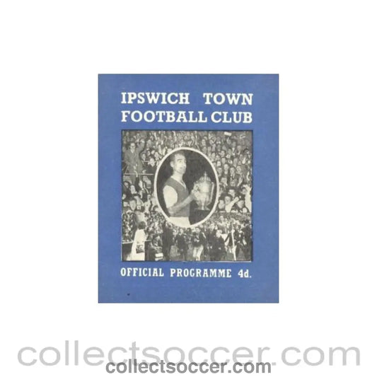 1961 - Ipswich Town v Chelsea official programme 02/12/1961