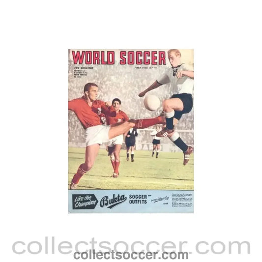 1961 - World Soccer magazine of July 1961