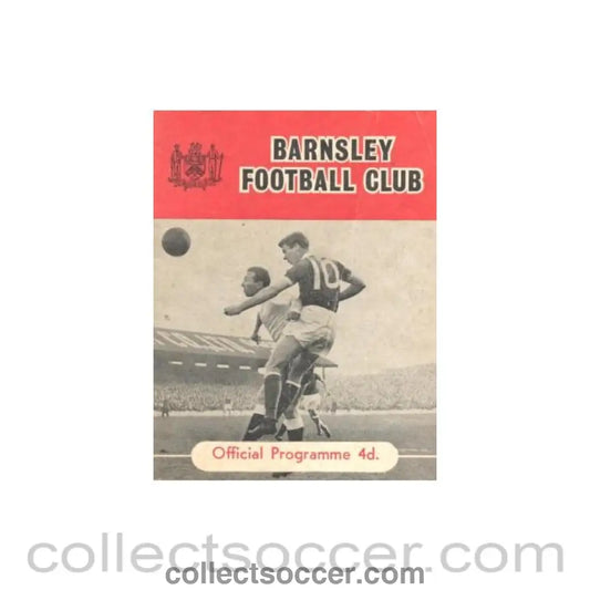 1962 - Barnsley v Halifax Town official programme 27/03/1962