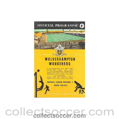 1962 - Wolverhampton Wanderers v Honved Budapest official programme 03/12/1962 Floodlight Match - Collect Soccer