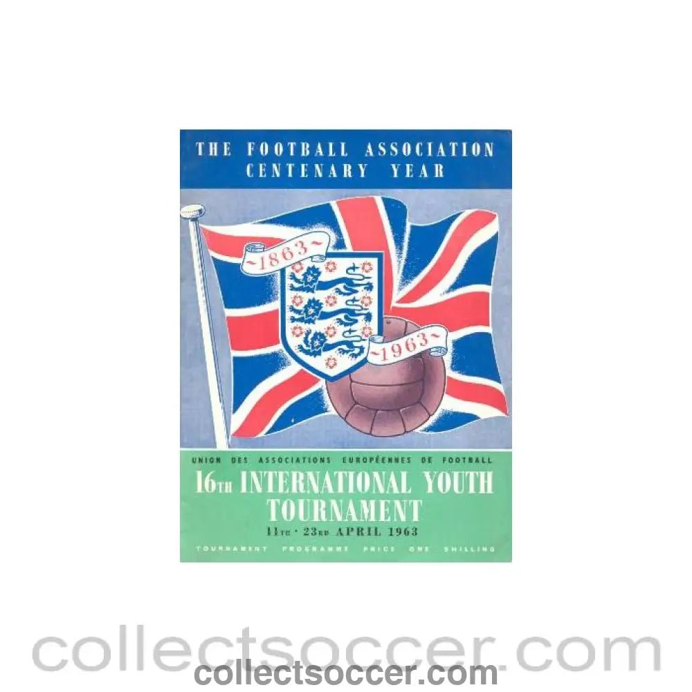 1963 16th International Youth Tournament 11 - 23/04/1963 - Collect Soccer