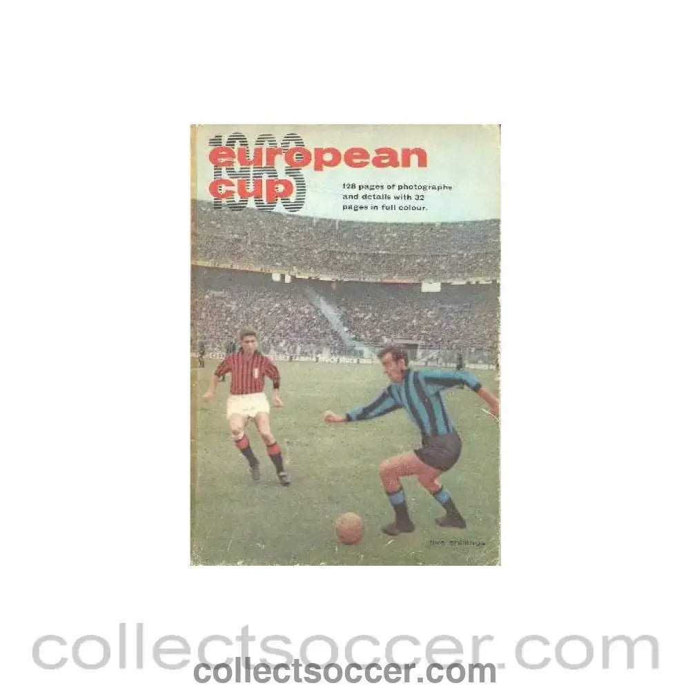 1963 European Cup - 128 pages of photographs and details with 32 pages in full colour book of 1963 - Collect Soccer