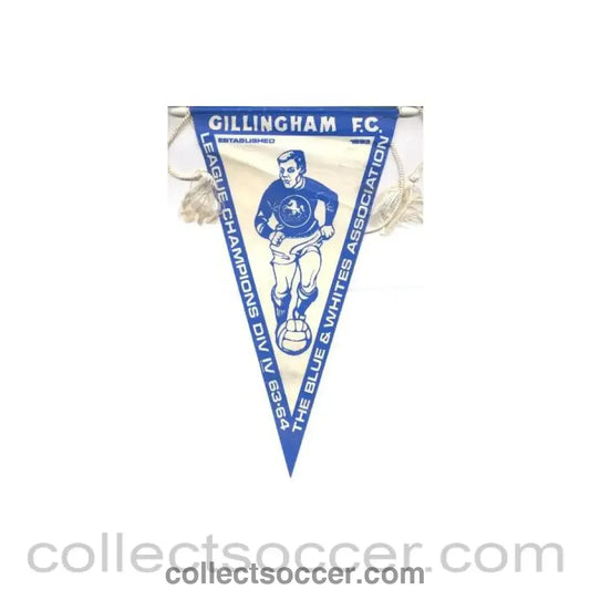 1963 - Gillingham League Champions 1963-1964 Pennant