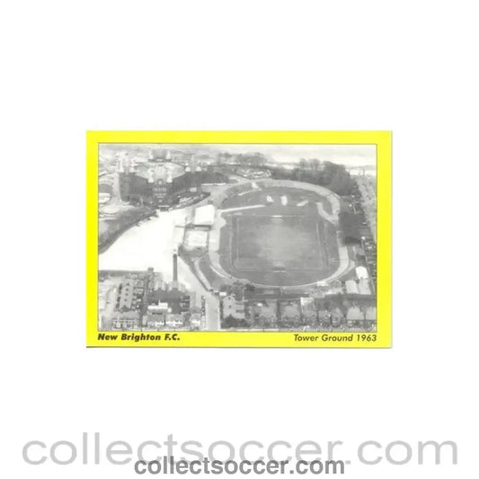 1963 - New Brighton FC Tower Ground 1963 postcard