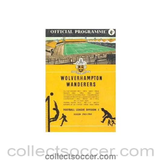 1963 - Wolverhampton Wanderers vChelsea official programme 28/09/1963