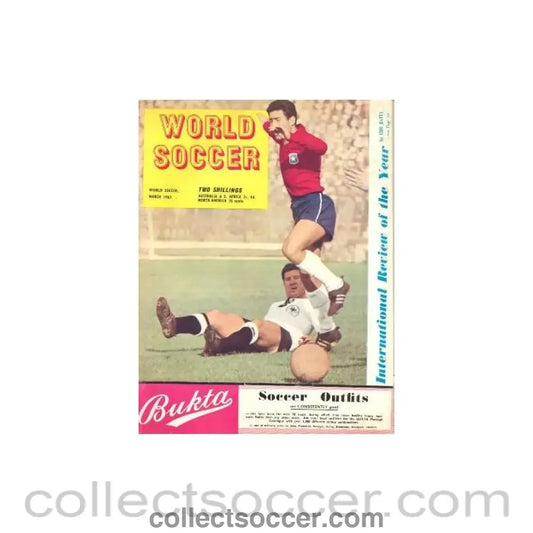 1963 - World Soccer magazine of March 1963