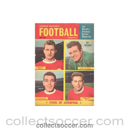 1964 - Football Monthly magazine of June 1964