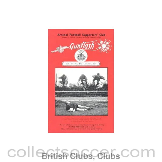 1964 - Gunflash - Arsenal fanzine No: 162 of October 1964