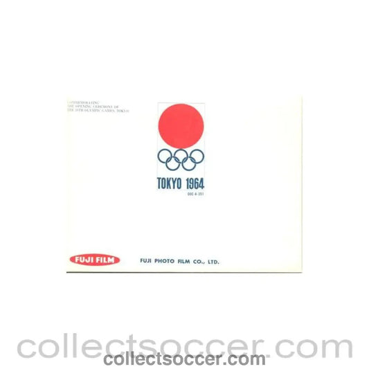 1964 Olympics Tokyo set of 10 black & white photographs in an original hard envelope - Collect Soccer