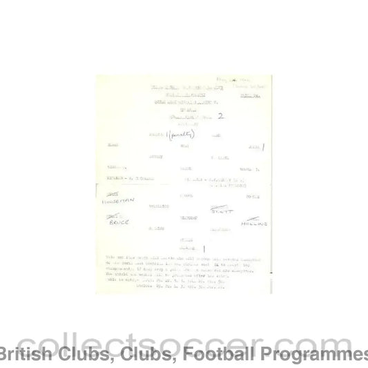 1964 - Queen’s Park Rangers vChelsea official programme 24/05/1964