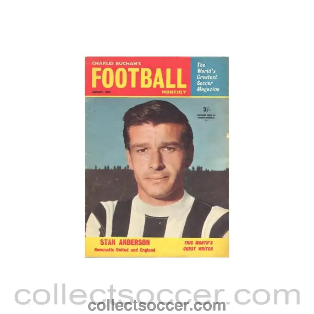 1965 - Football Monthly magazine of January 1965