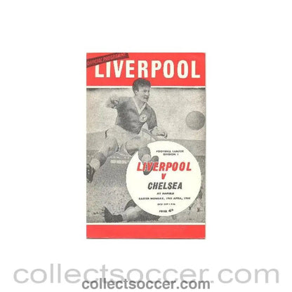 1965 - Liverpool vChelsea official programme 19/04/1965 - Collect Soccer