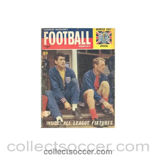1966 - Football Monthly magazine of September 1966 World Cup 1966 Special