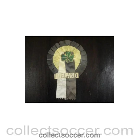 1966 - Ireland Vintage Rosette Vintage Rosette World Cup England 1966 - Collect Soccer