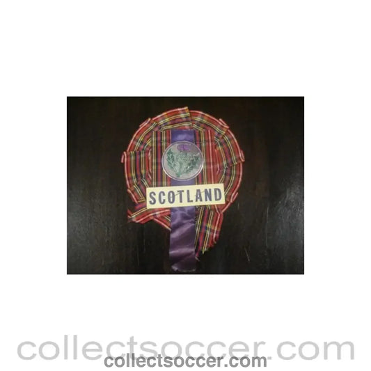 1966 - Scotland Vintage Rosette World Cup England 1966