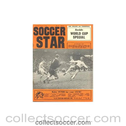 1966 - Soccer Star Magazine, World Cup Special 15/07/1966 - Collect Soccer