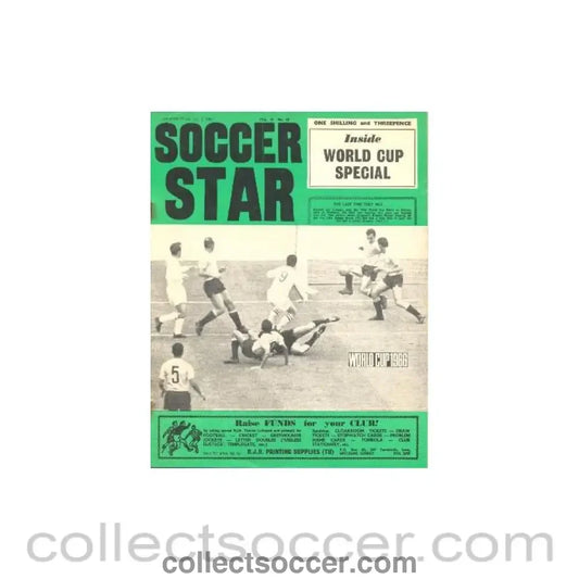 1966 - Soccer Star magazine World Cup Special of 08/07/1966