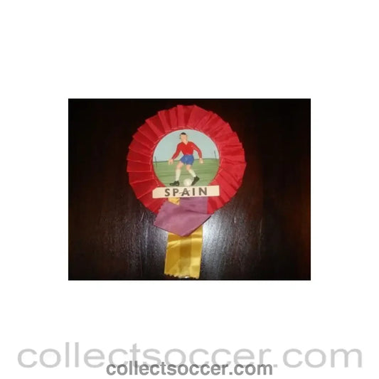 1966 - Spain Vintage Rosette World Cup England 1966