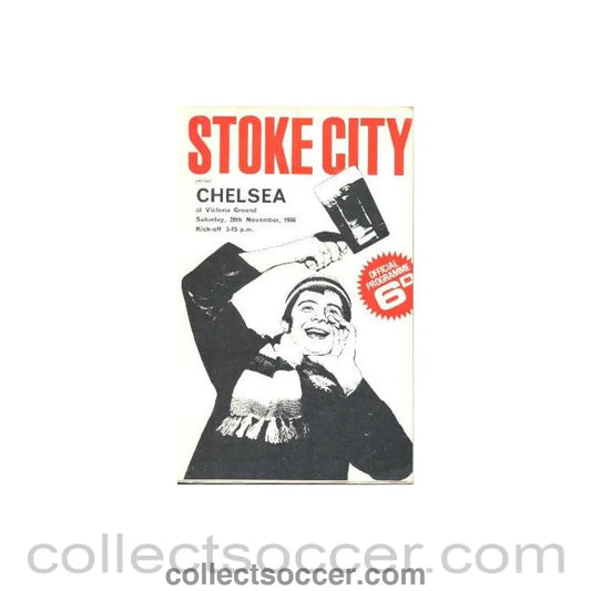 1966 - Stoke City vChelsea official programme 26/11/1966
