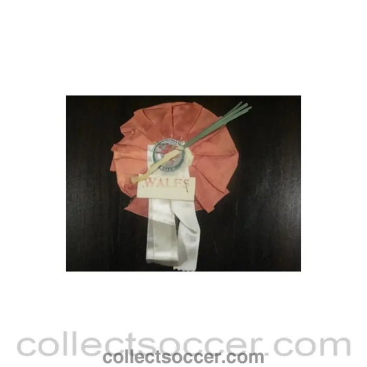1966 - Wales Vintage Rosette Vintage Rosette World Cup England 1966 - Collect Soccer
