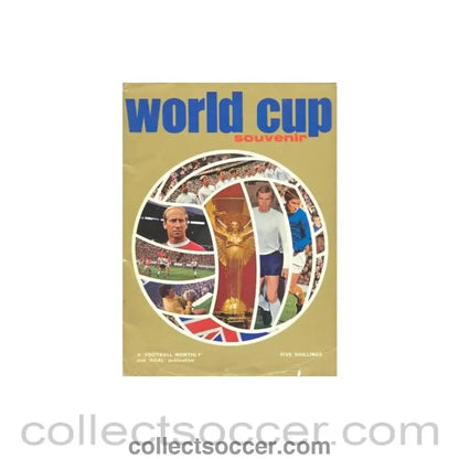 1966 World Cup Football Monthly and Goal brochure - Collect Soccer