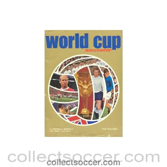 1966 World Cup Football Monthly and Goal brochure - Collect Soccer