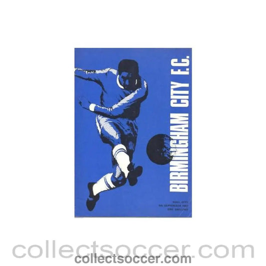 1967 - Birmingham City v Hull City official programme 04/09/1967 - Collect Soccer
