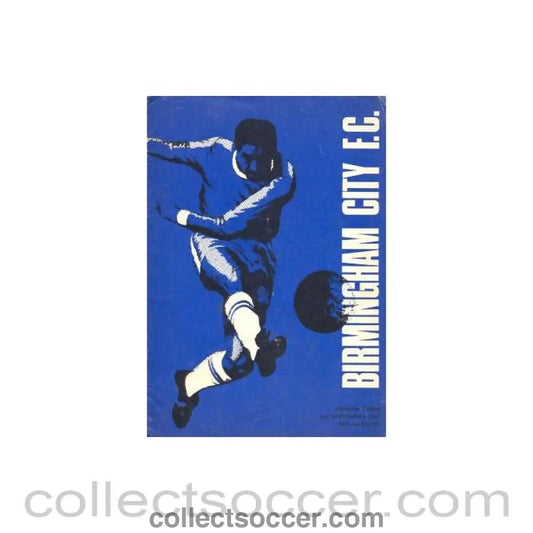 1967 - Birmingham City v Ipswich Town official programme 02/09/1967 - Collect Soccer