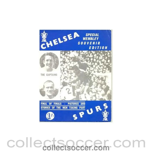 1967 FA Cup Final Brochure Chelsea v Tottenham Hotspur 20/05/1967 - Collect Soccer