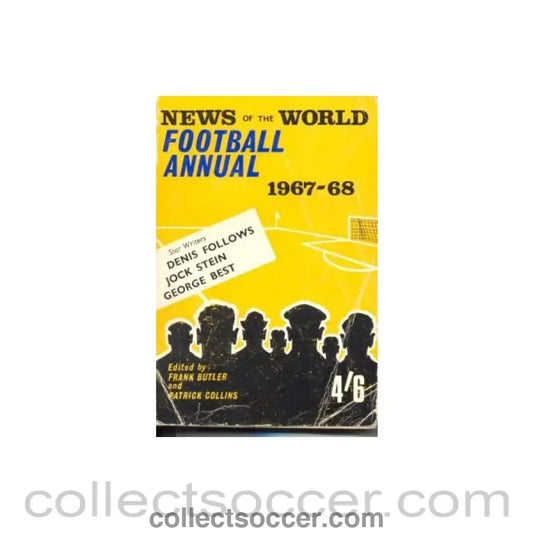 1967 - Football Annual 1967-1968 News of the World production
